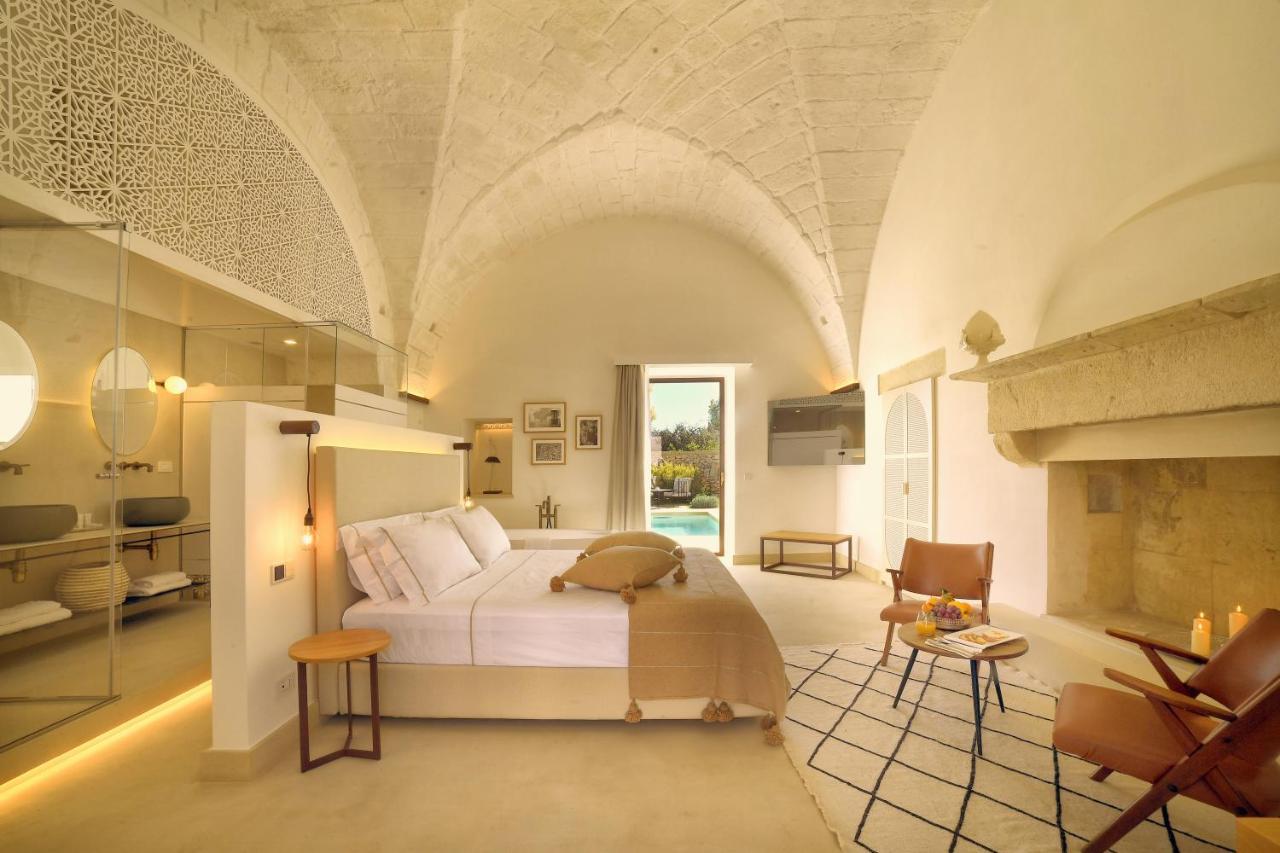 Masseria Corte Degli Aromi Palmariggi Buitenkant foto