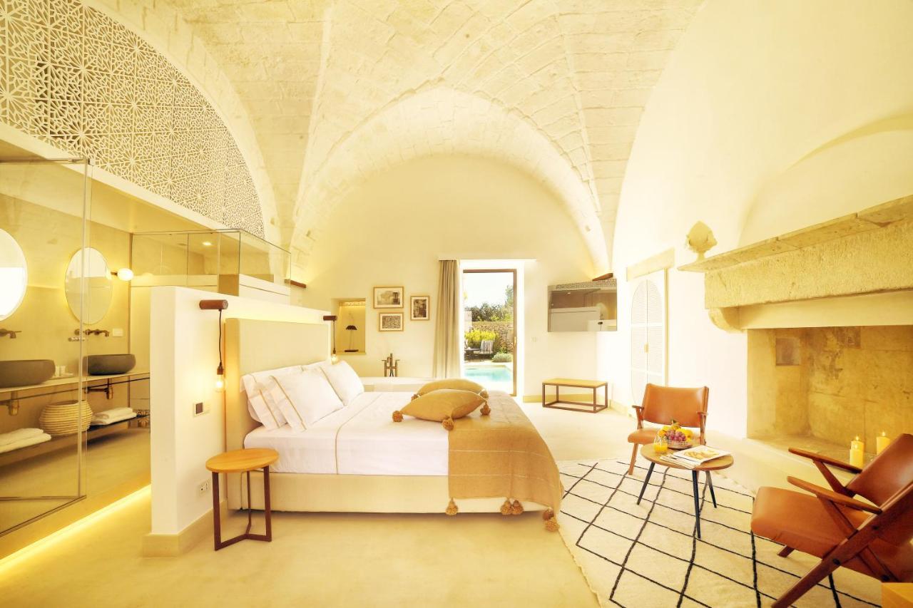 Masseria Corte Degli Aromi Palmariggi Buitenkant foto