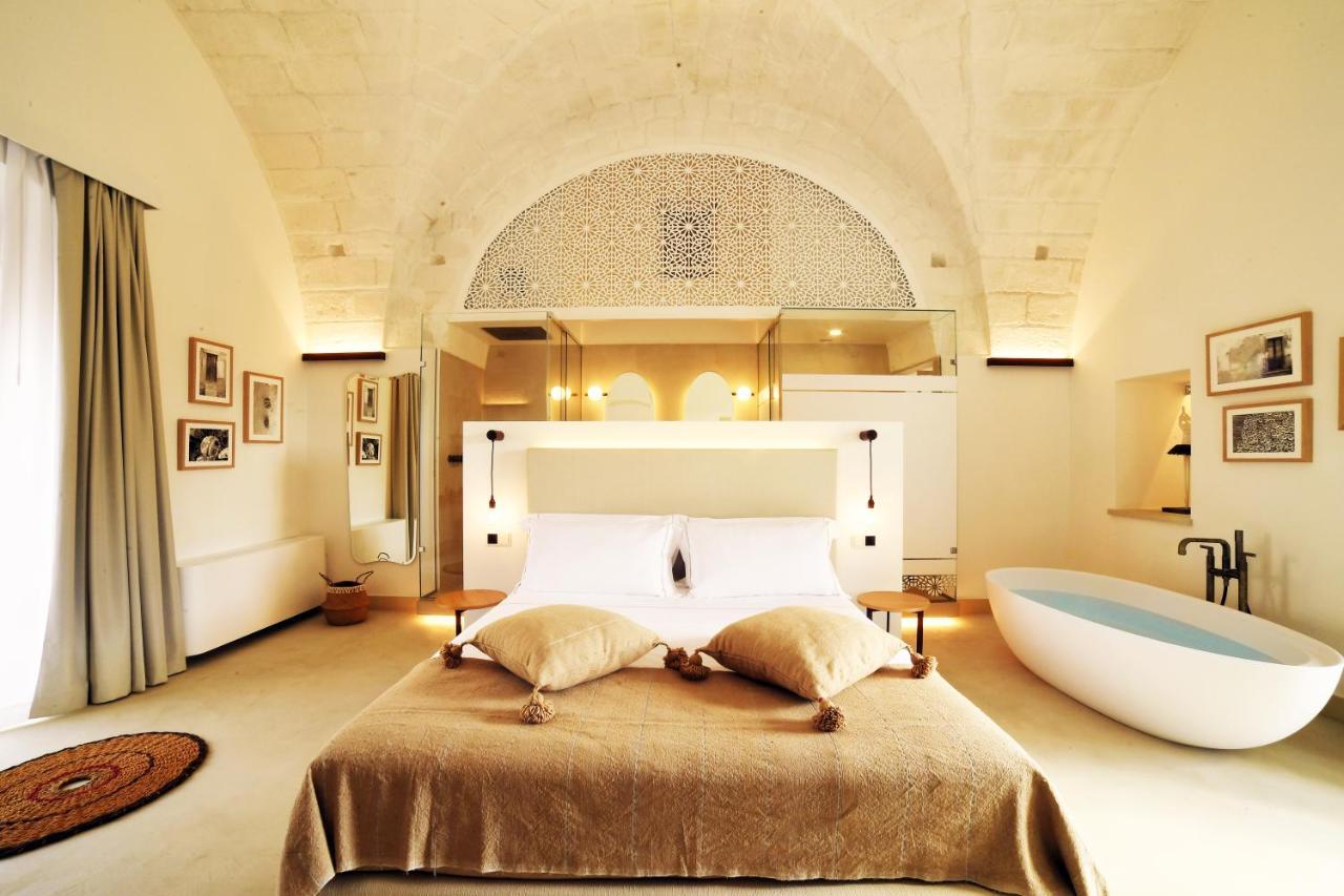 Masseria Corte Degli Aromi Palmariggi Buitenkant foto
