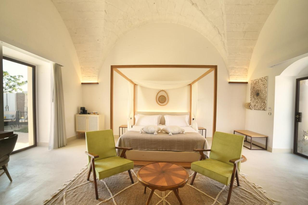 Masseria Corte Degli Aromi Palmariggi Buitenkant foto