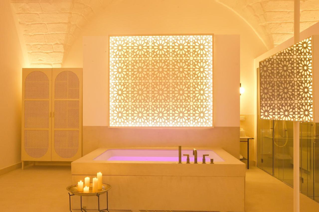 Masseria Corte Degli Aromi Palmariggi Buitenkant foto