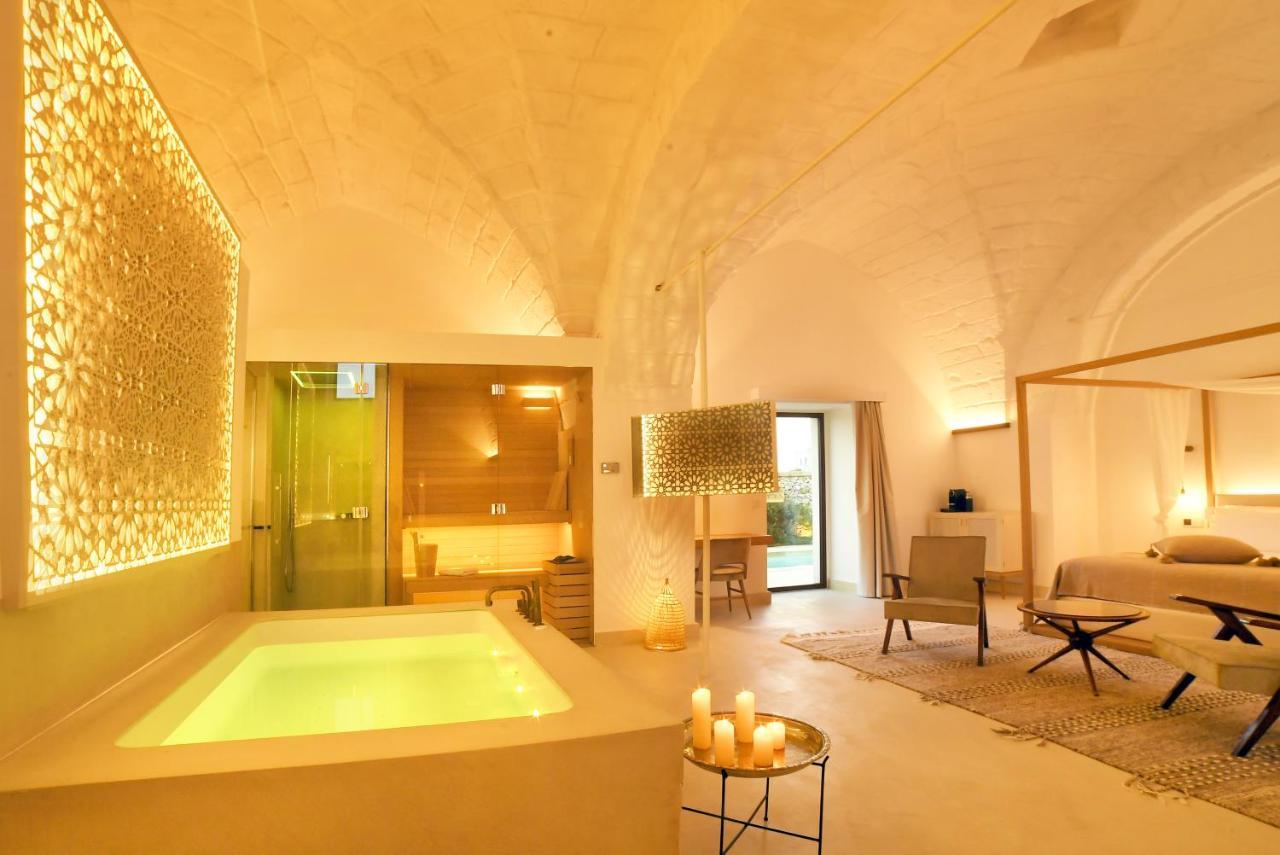 Masseria Corte Degli Aromi Palmariggi Buitenkant foto