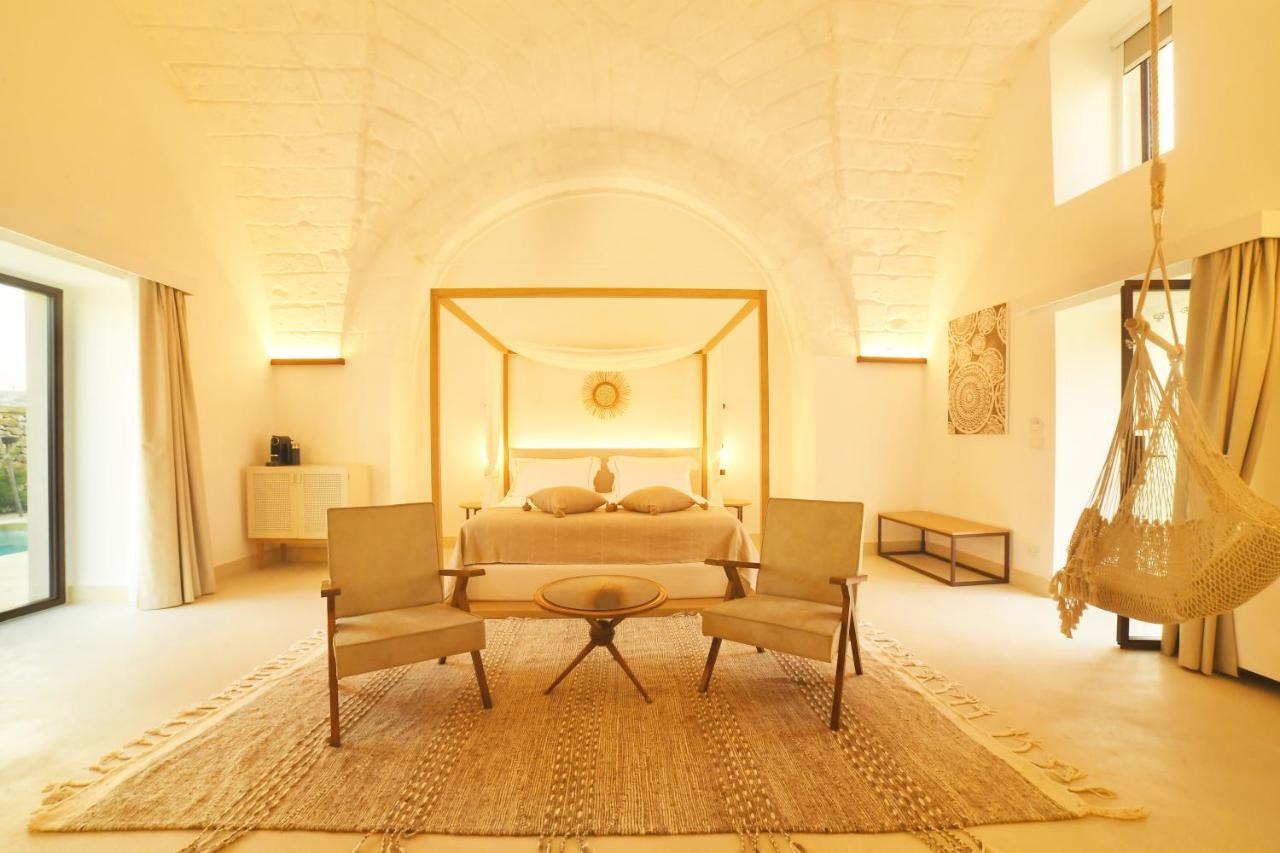Masseria Corte Degli Aromi Palmariggi Buitenkant foto