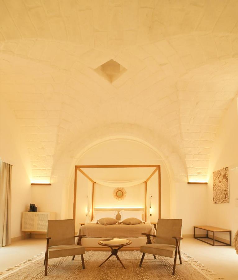 Masseria Corte Degli Aromi Palmariggi Buitenkant foto