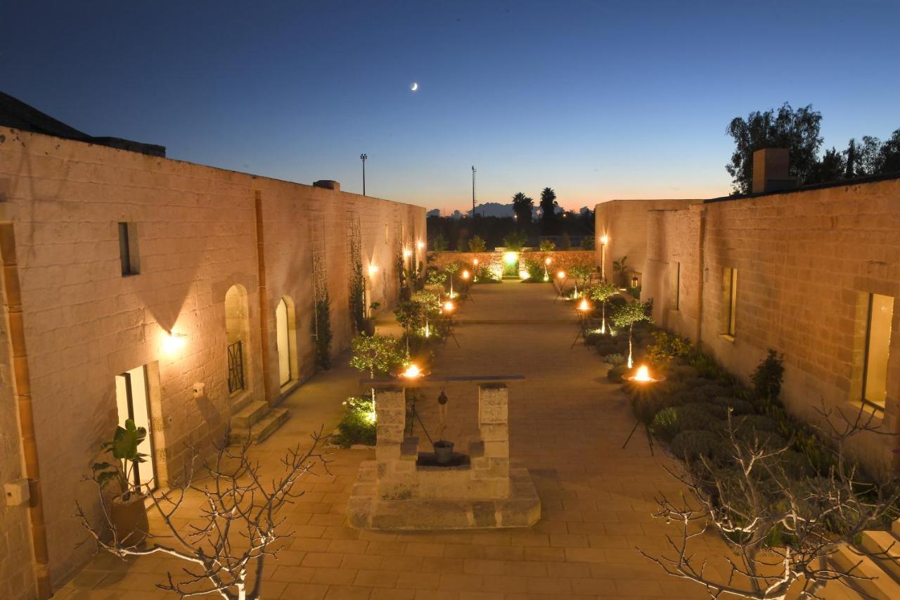 Masseria Corte Degli Aromi Palmariggi Buitenkant foto