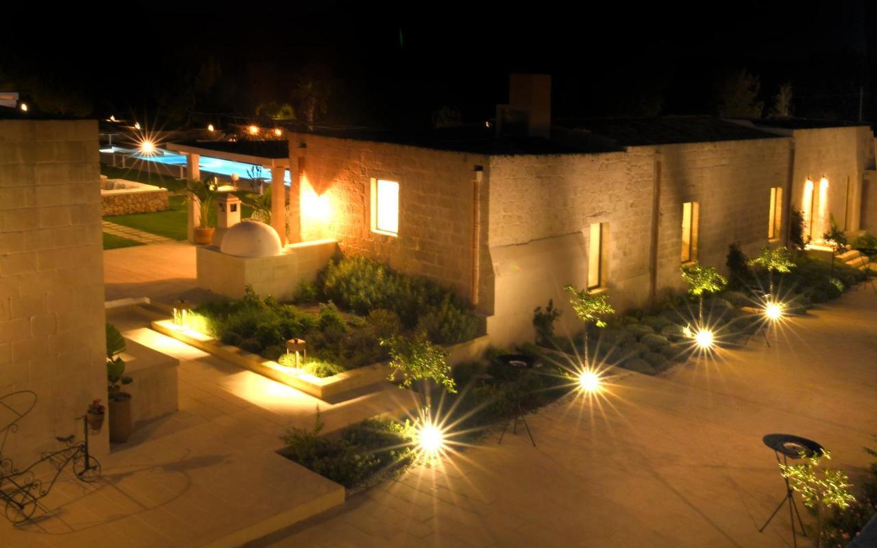 Masseria Corte Degli Aromi Palmariggi Buitenkant foto