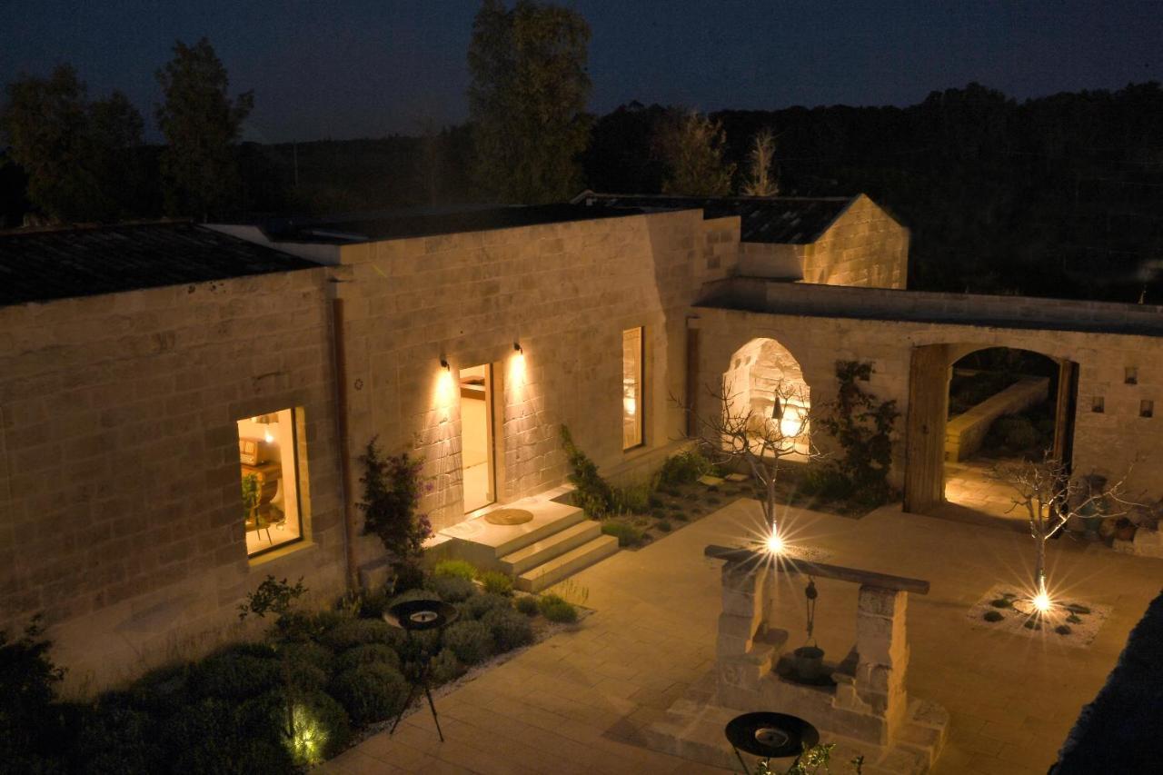 Masseria Corte Degli Aromi Palmariggi Buitenkant foto